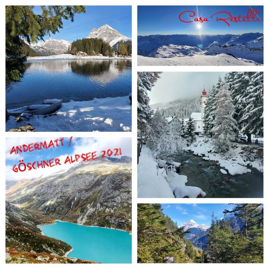 Casa Restelli Og - Nahe Andermatt Gotthard Gurtnellen Eksteriør billede